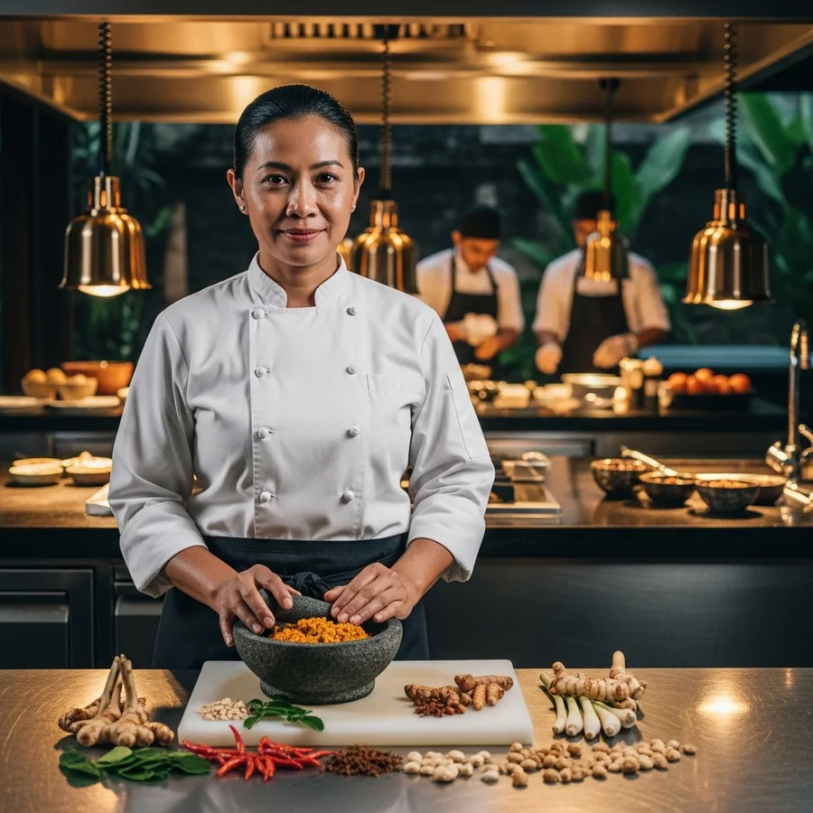 Ni Putu Asri, Head Chef — Balinese & Asian Fusion at myCHEF Bali