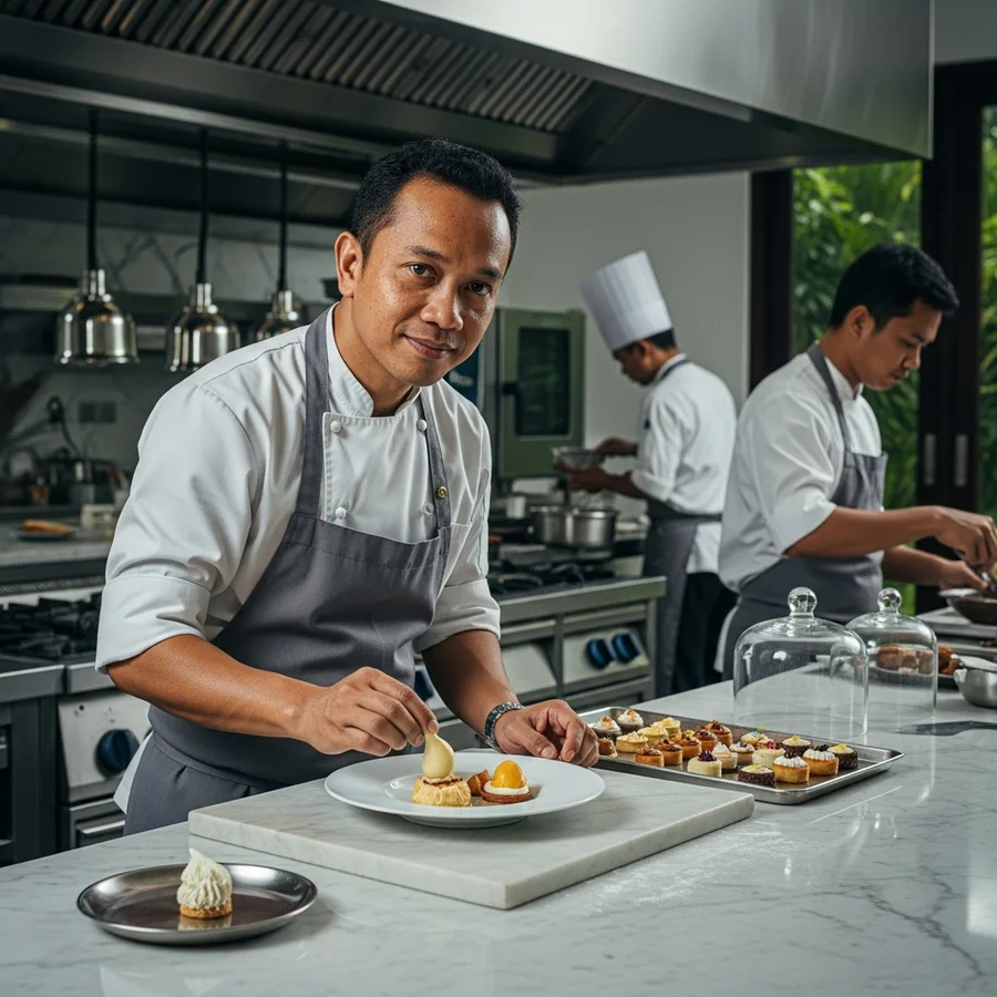 Wayan Suarjana, Head Pastry Chef at myCHEF Bali