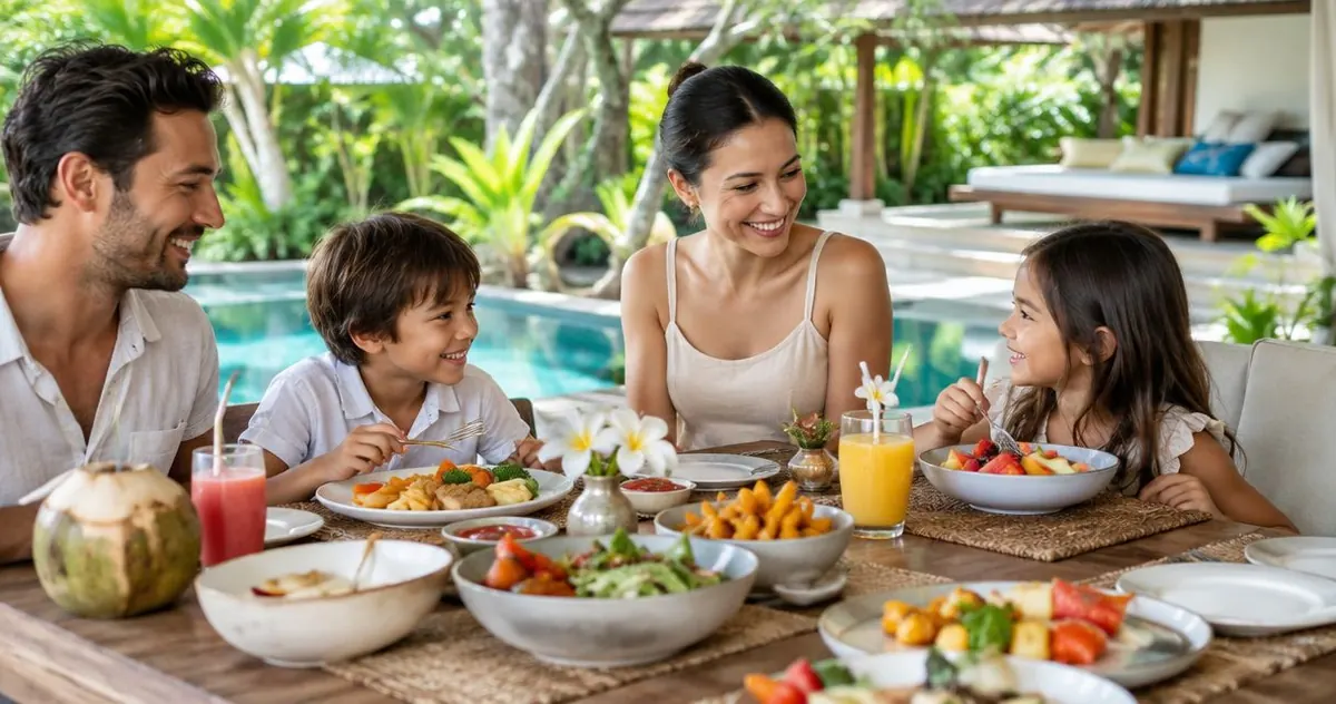 Is hiring a private chef worth it for a family with young children in Bali?