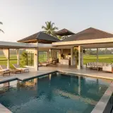 Private chef at a sunset villa dinner on the quiet Batu Belig beachfront, Bali