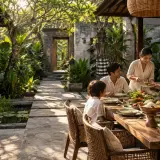 private villa dining in Mengwi