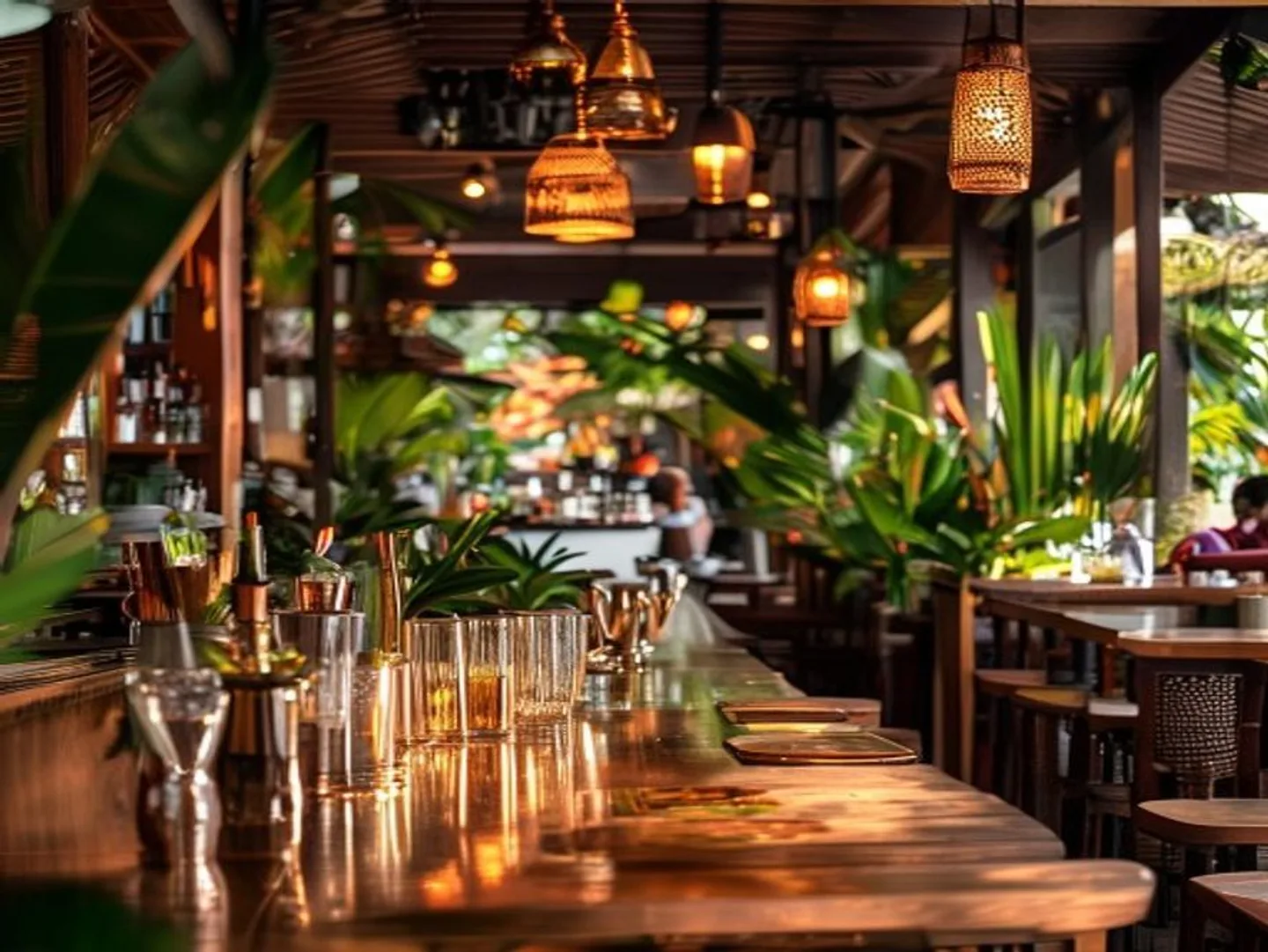 New Bali restaurant bar being fitted out before opening