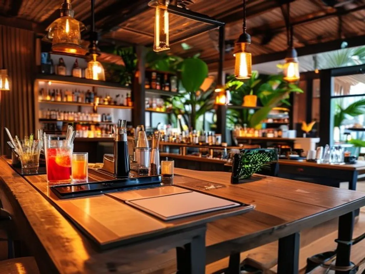 New Bali restaurant bar being fitted out before opening under MyChef supervision