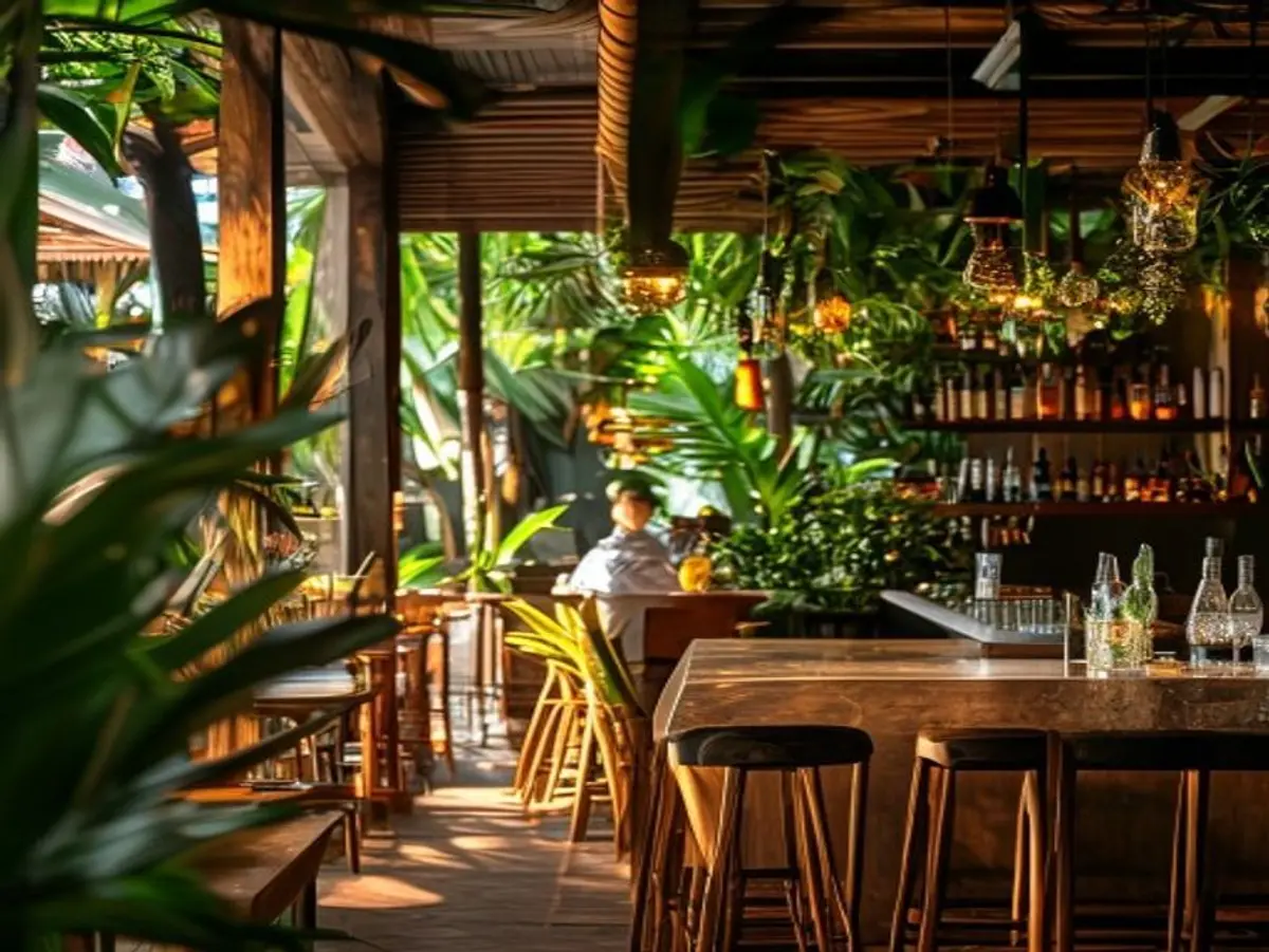 New Bali restaurant bar being fitted out before opening