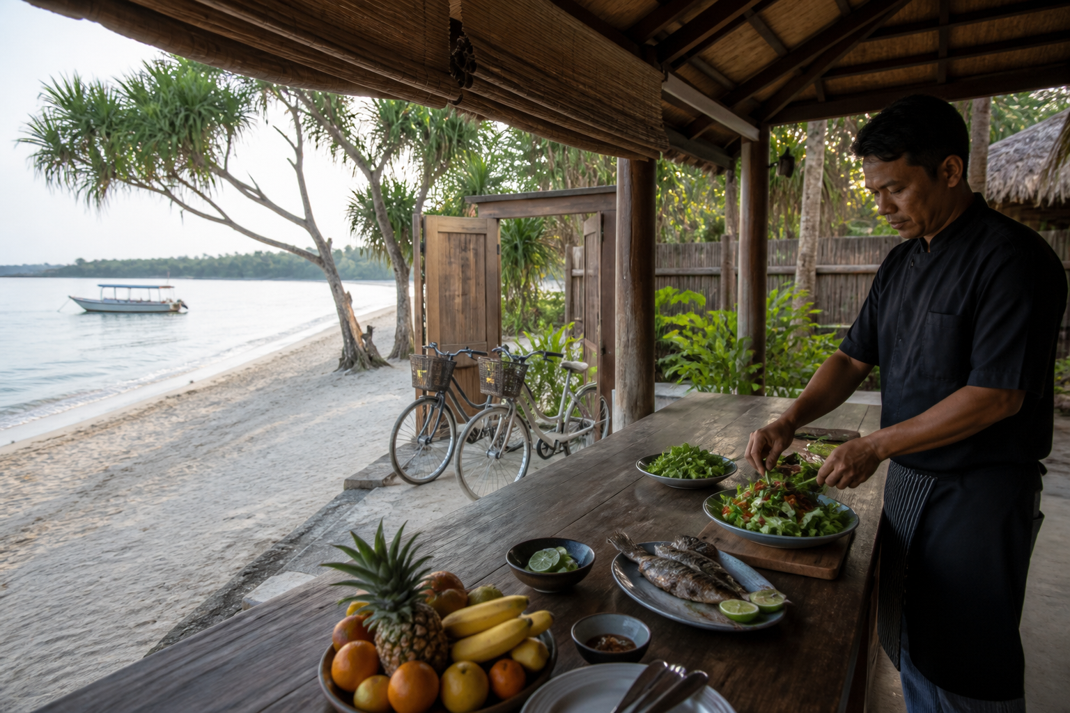 Private Chef Gili Air — villa dining arranged by myCHEF