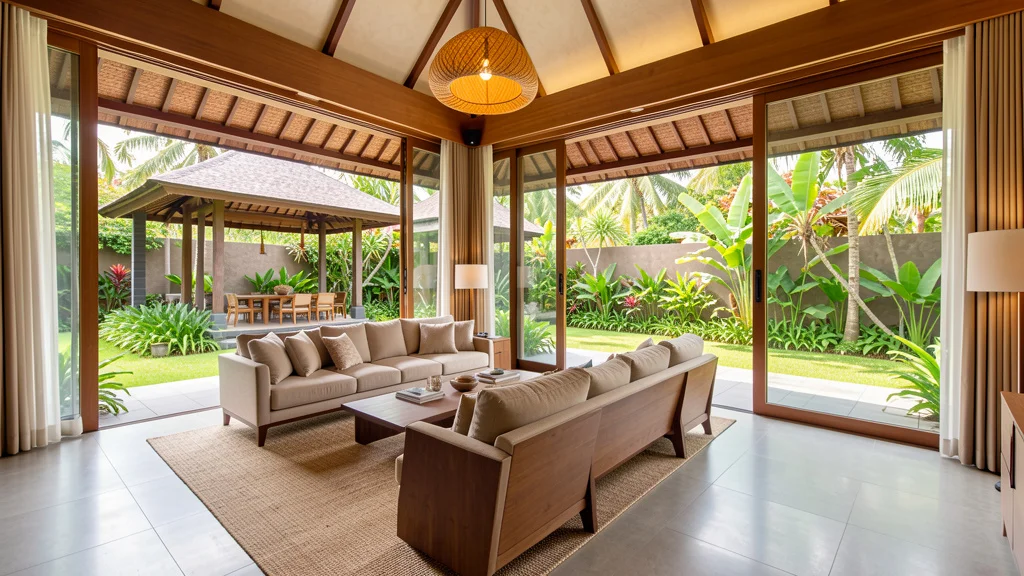 Villa staff at a private Bali property