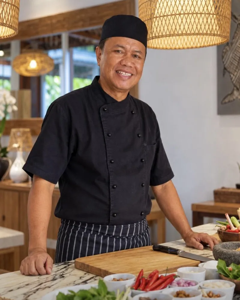Chef portrait
