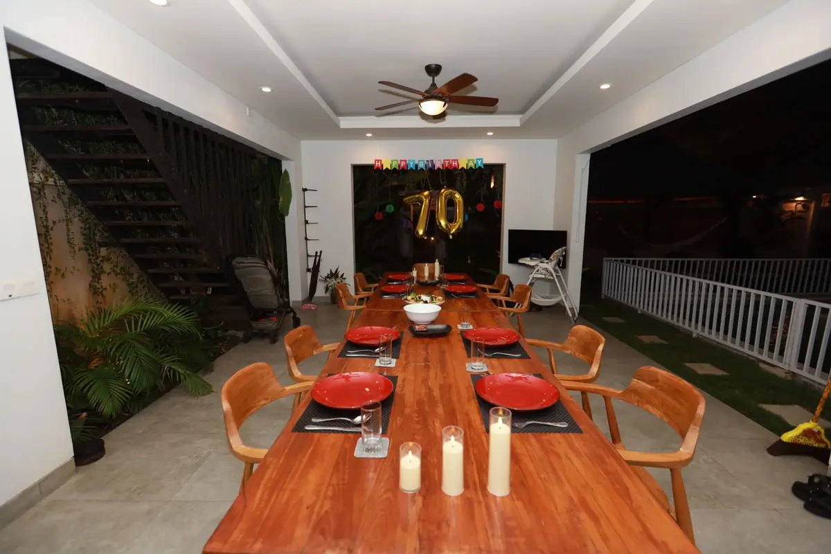 Planning a milestone birthday dinner at a Bali villa