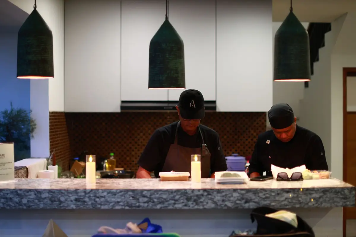 Hiring a villa chef for a Nusa Dua family stay